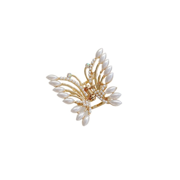 Design Pearl Butterfly Hårklämma