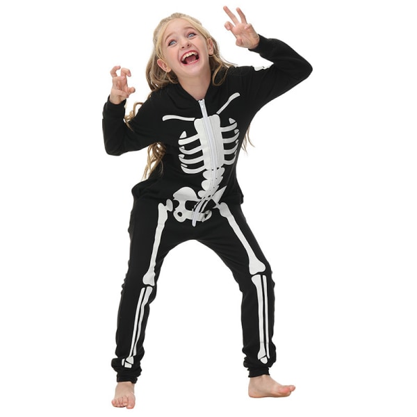 Slim Fit Skull Bodysuit KIDS 6-7Y