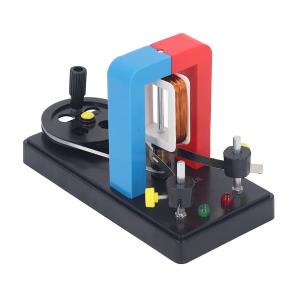 Handvevsgenerator Fysikdemonstration Motor DIY Pedagogisk Experimentmodell