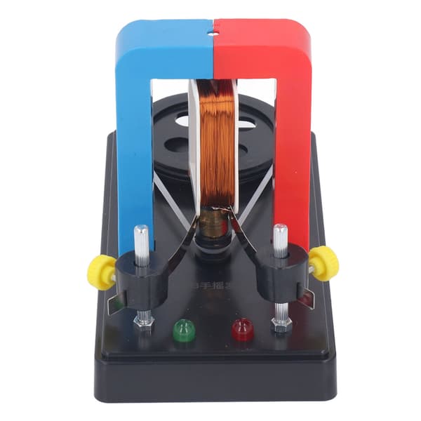 Handvevsgenerator Fysikdemonstration Motor DIY Pedagogisk Experimentmodell