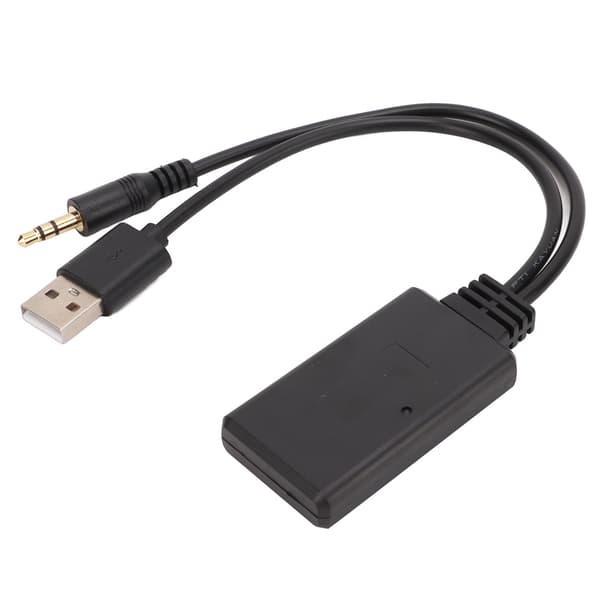 Universal Bluetooth 5.0 Mottaker Bil Stereo Audio Adapter USB Aux Kabel for Bil