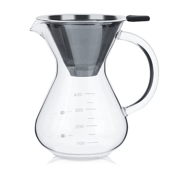 Glas Handdrop-Kaffemaker med Vågskala - 400ml