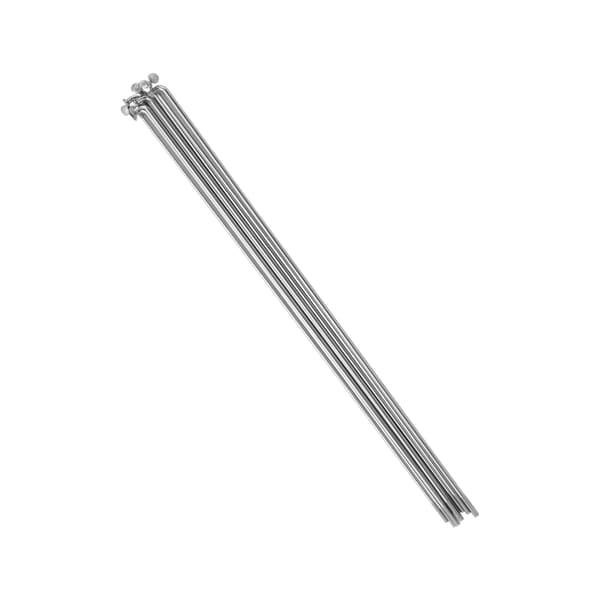10 Rustfrie Stål 14G Eikenipler Sett Terrengsykkel J Bend 168mm Eiker