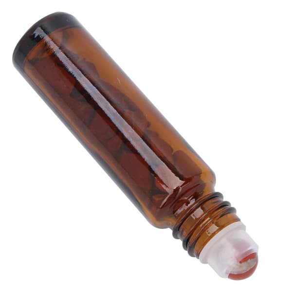 Glas Roll On Flaska 10ml Eterisk Olja Förvaringsbehållare Brun