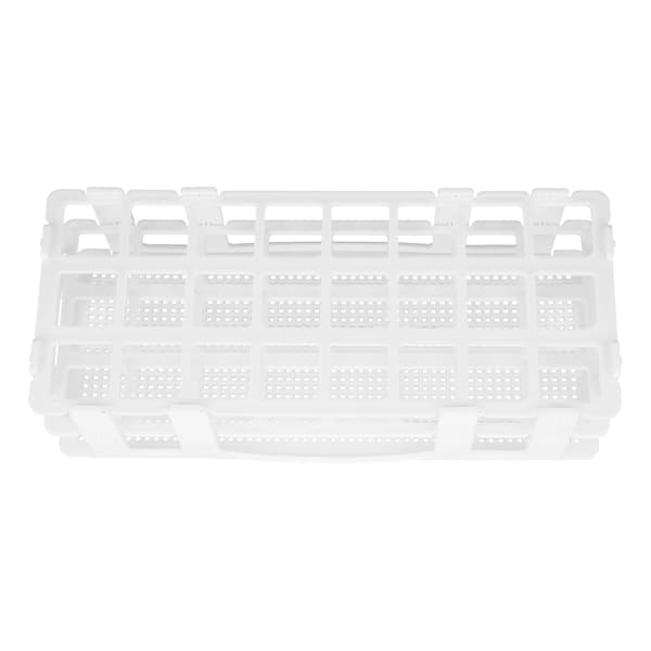 Avtakbart 24-hulls plastrørstativ for laboratorieprøvetaking