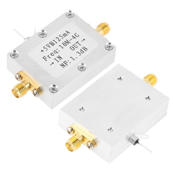 0,01 til 4 GHz 21dB Lavstøyforsterker