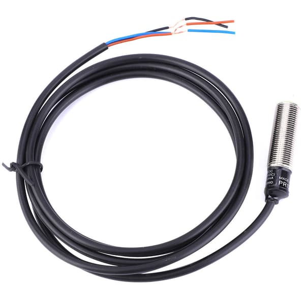 Induktiv nærhetsbrytersensor 3-leder NO NPN 10-30VDC 2mm deteksjonsområde PR12-2DN
