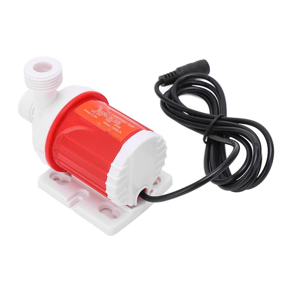 Tyst Mini Dränkbar Vattenpump DC12V 10W 3,3M Lyfthöjd för Hushållsbruk