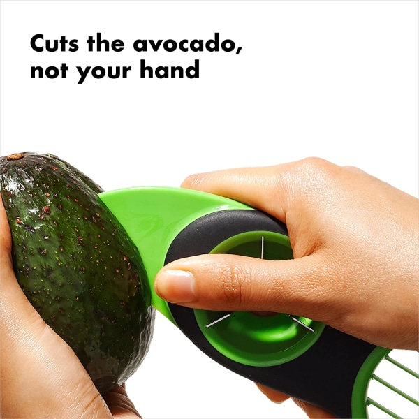 i 1 Avocado Slicer - Grön