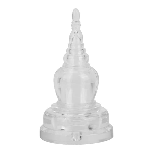 Buddhist Temple Akryl Stupa Tower Statue - Buddhistiska tillbehör