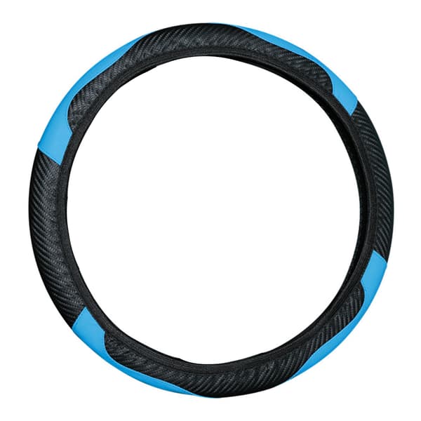 38 cm Universal PU læder bilsædebetræk skridsikkert elastisk glat behageligt sort blåt