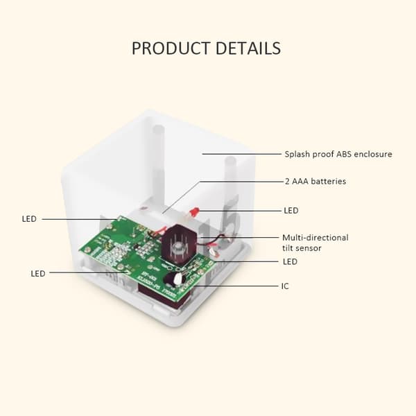 Cube Timer Køkken Forudindstillet 15 20 30 60 Minutter
