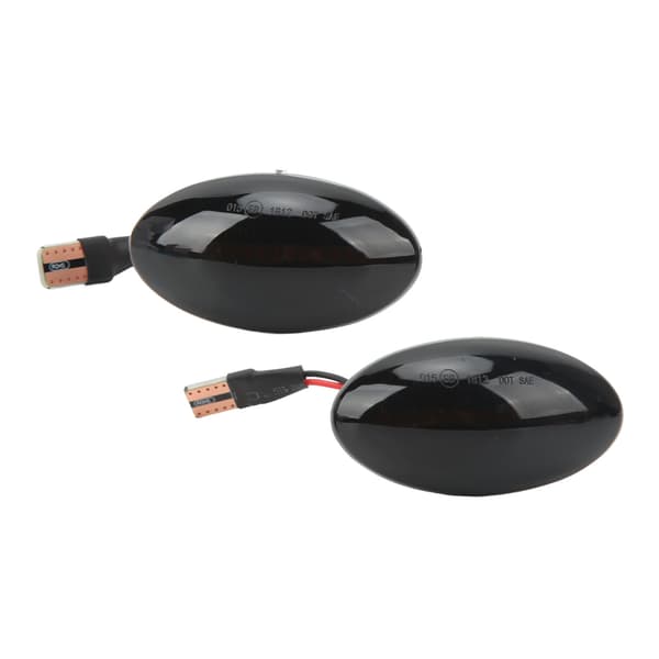 LED Dynamisk Sidemarkeringslys Røget Linse Blinklysindikatorlampe til Cooper R50 R53 2002‑2006