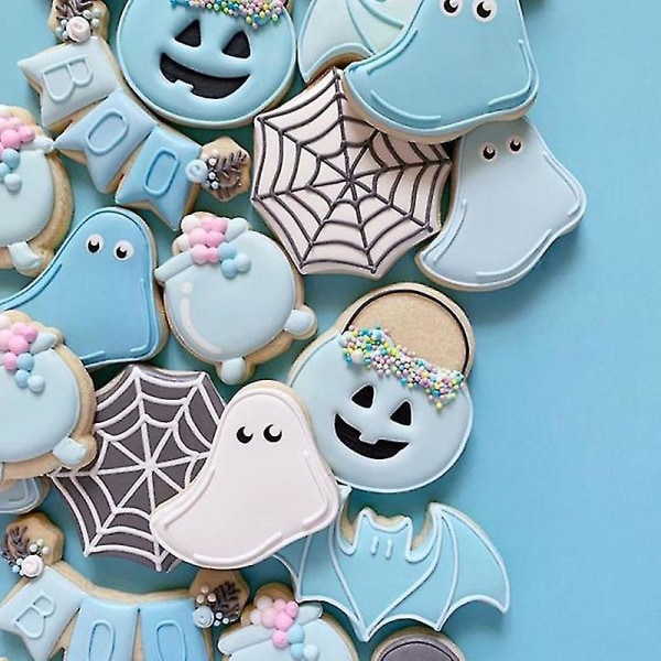 Halloween Cookie Cutters Tee itse karmeat evästeet Spider Web