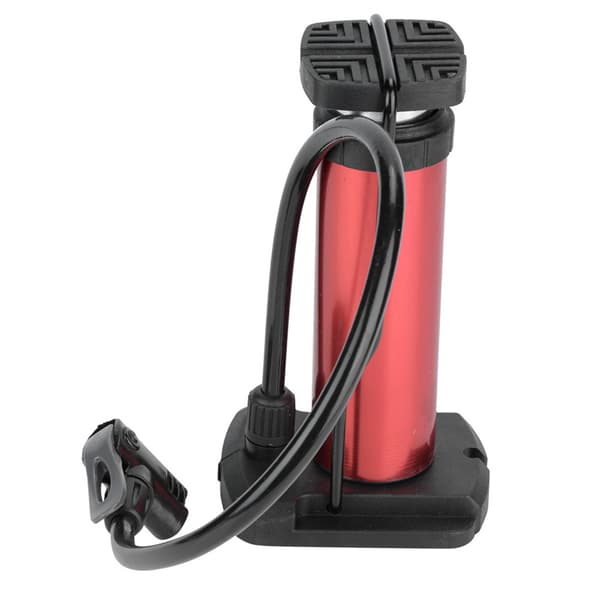 Cykeldäckspump Mini Portabel Högtrycks Golvpump Däck Luftpump (Röd)