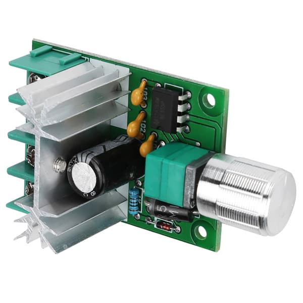 6V 12V 6A PWM DC Motor Hastighetskontroller Høy Effektivitet Trinnløs Regulator