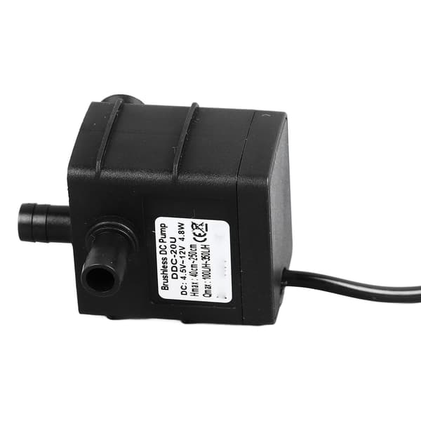Solcellsdriven DC Borstlös Mini Fontänpump för Akvarium