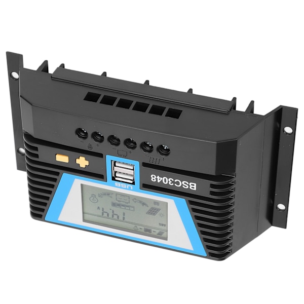 Solar Charge Controller 30A 12V 24V 36V 48V BSC3048 til flere batterityper