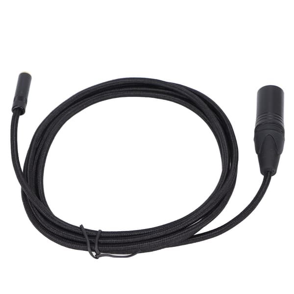 3,5 mm til 3-pin XLR forgyldt adapterkabel 2 m 6,6 ft til forstærker mixer tablet
