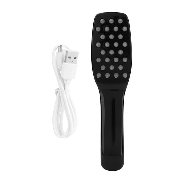 Elektrisk hårväxt massagekam Anti håravfall vibration hälsa massager