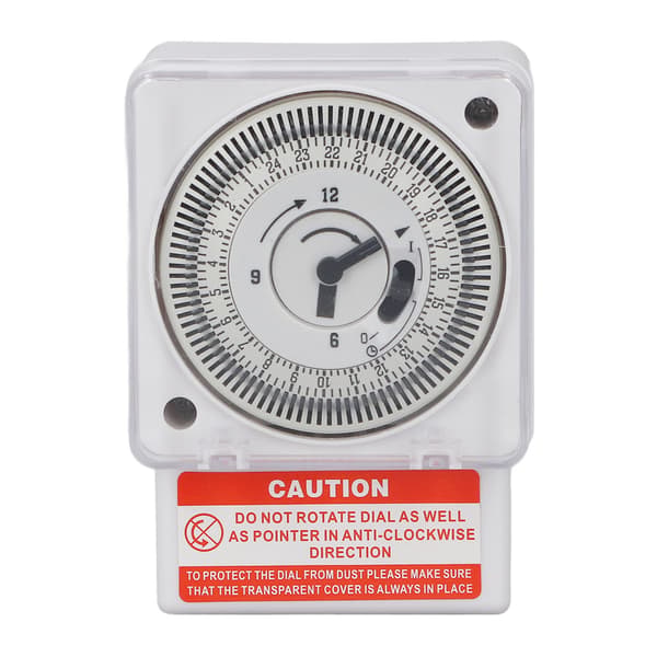 Mekanisk Timer 24 Timmar 15 Minuters Intervall Klocktyp Industritimer AC220V