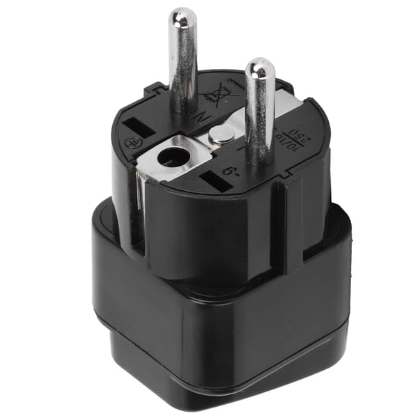 EU Rejseadapter 100-250V 10A Strømomformer Stik