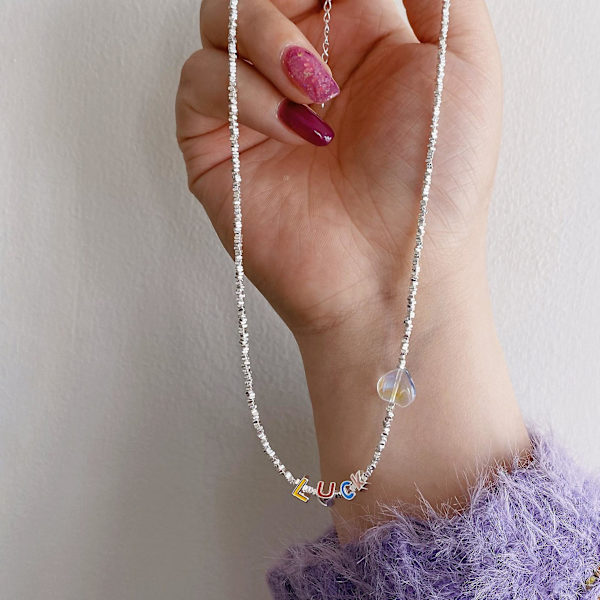 Halsband silver modesmycken Ac5123