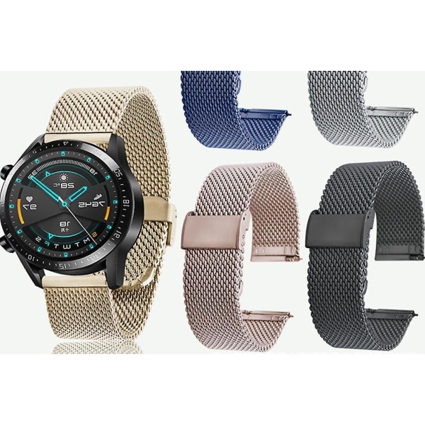 Til apple WATCH stålbælte (sølv, 20 mm)