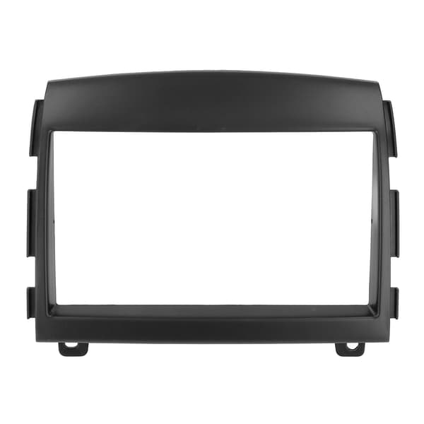 Bilfascia 2DIN ABS Audio CD DVD Modifisert Panelramme Erstatning for Hyundai Sonata 2006