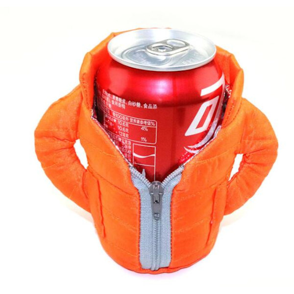 Cola kan dricka flaska jacka kopp cover öl jacka orange