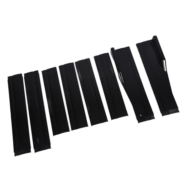 Bageste Sideskørt 78.7 Glans Sort Universal Bil Rocker Panel Spoiler Læbe Splitter
