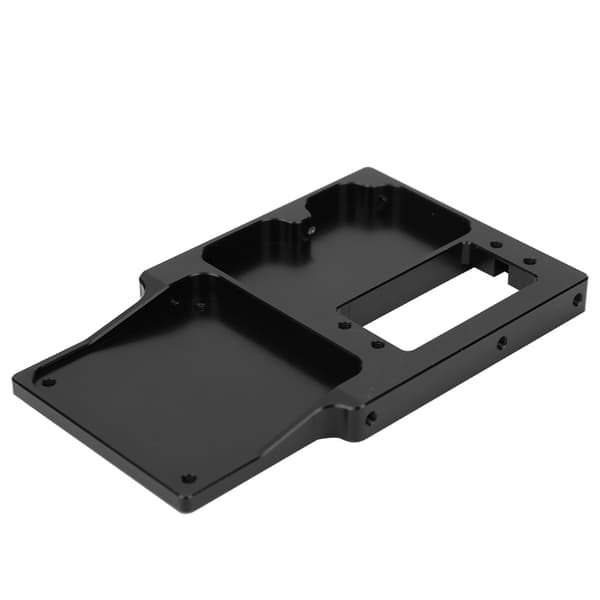 Servo Styringsmotor Montering ESC Montering Tilbehør Passer til RGT EX86100 1/10 Crawler RC Bil Sort