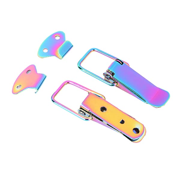 Lila Universal Fender Clamp Snabblås Krok Bildelar