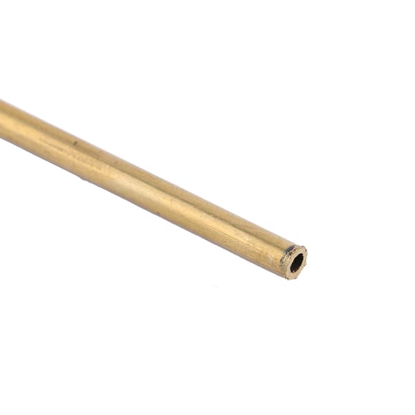 3 mm diameter messingrør, 200 mm længde, 0,5 mm vægtykkelse