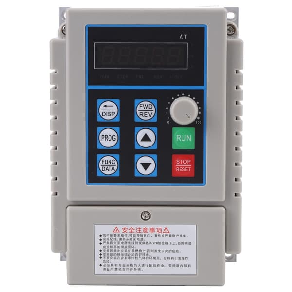1st AC 220V 0.75kW Frekvensomformer VFD Hastighetskontroller Enkeltfase