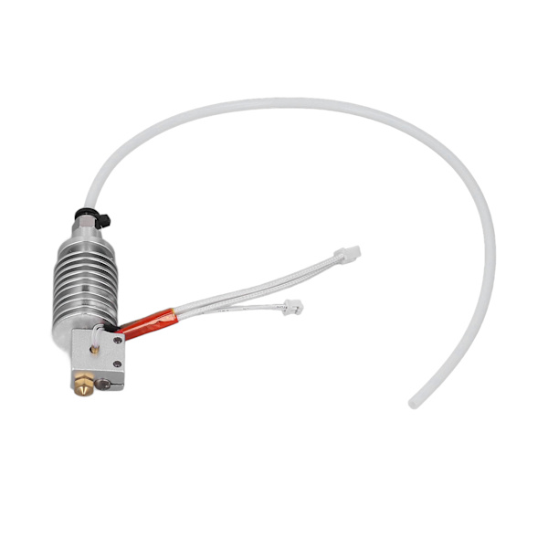 Glatt oppvarmings messingdyse 0,4 mm for 3D-skriver Hotend-utgang - Kompatibel med Vyper 24V