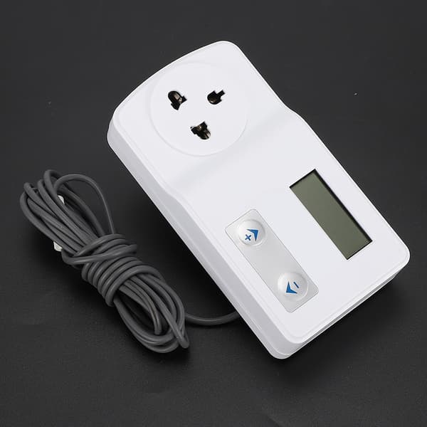 Intelligent Digital Display Reptil Termostat Temperaturregulator AU Plugg 220V