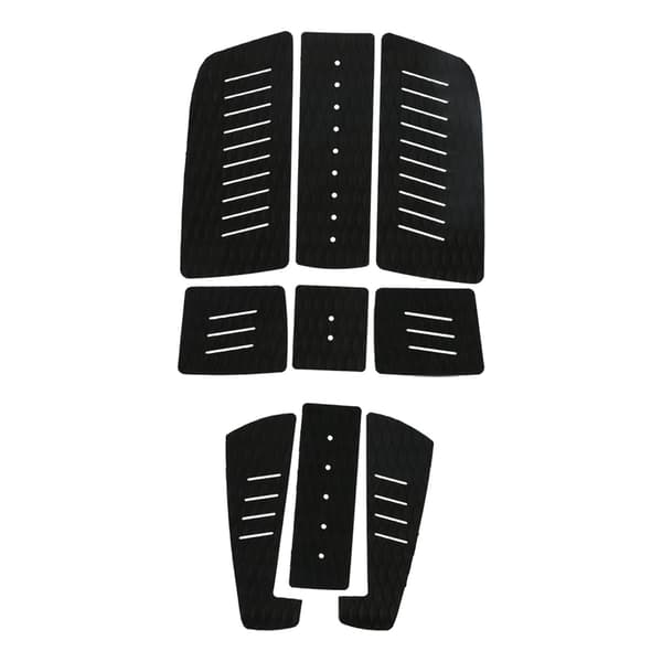 EVA Surfbræt Traction Pad Sort Longboard Paddle Board Dæk Grip