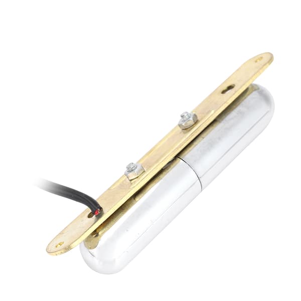 Alnico V Magnet Läppstiftsrör Single Coil Elgitarr Pickup Silver