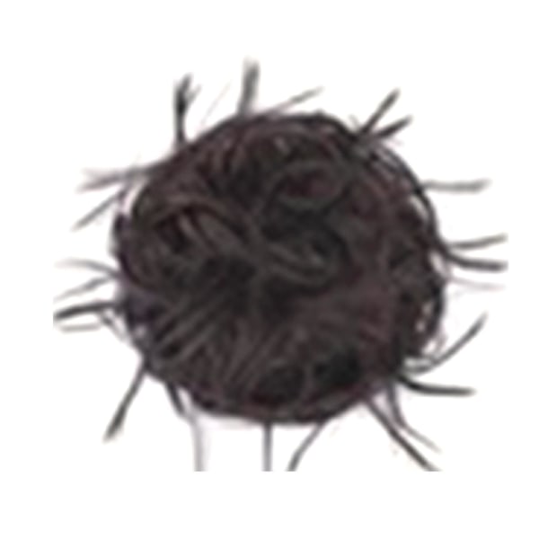 Smutsigt hårbulle bit rufsig updo bullperuker med elastiska gummihårförlängningar för frisyr 18 4 30
