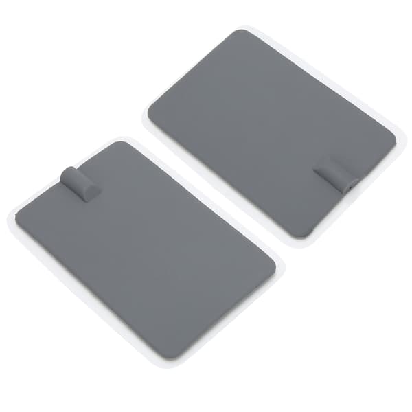 Blød Silikone Elektrode Pad 7x11cm Grå til Fysioterapiinstrumenter