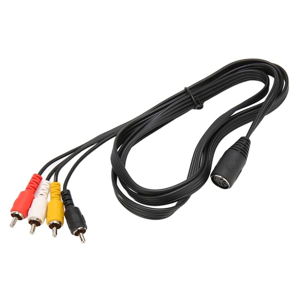 5 Pin DIN til 4 RCA Hun til Han Plug Play Lydadapterkabel til CD Forstærker Højttaler 1,5 meter