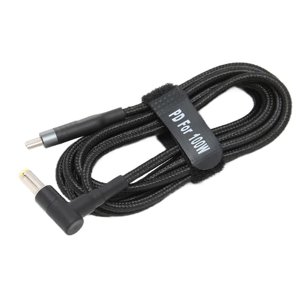 Laddningskabel för bärbar dator DC Power Plug Connector Typ C PD 1,5 m