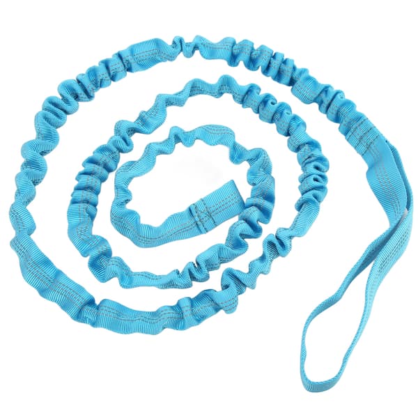 Elastisk Bungee Cord Cykel Draglina för Förälder Barn Blå