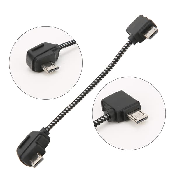 USB-kabel Forbindelseskabel RC-dele Passer til MAVIC Pro Drone Fjernbetjening Micro USB Standard Interface