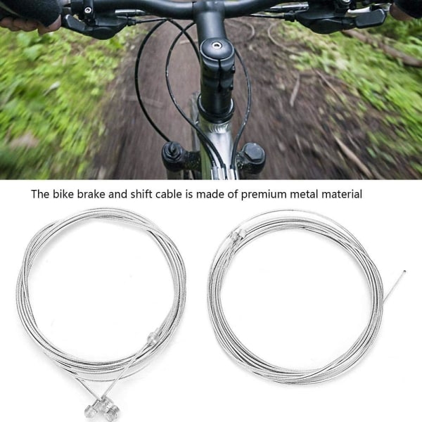 Vaihdevaijeri, pyörän vaihde- ja jarruvaijeri Mtb/maantiepyörälle (punainen)