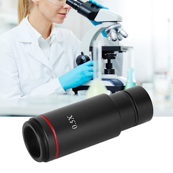 C-Mount Microscope Camera Adapter Lins 25mm - Perfekt för elektronisk okular CCD-kamera