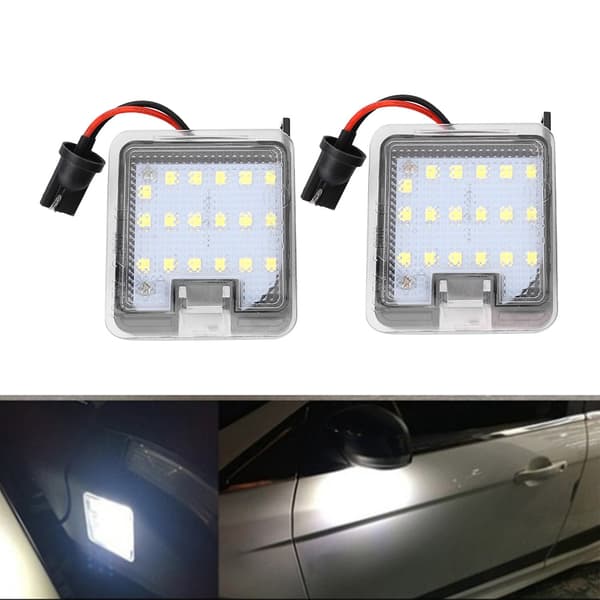 2 st LED Vingspegel Belysning Dörrbelysning Exteriör Passar Ford/Focus 2013