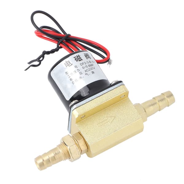 Sveisemaskin Magnetventil 0-0.8MPa Vann Gass Argon CO2 G1/8 AC220V