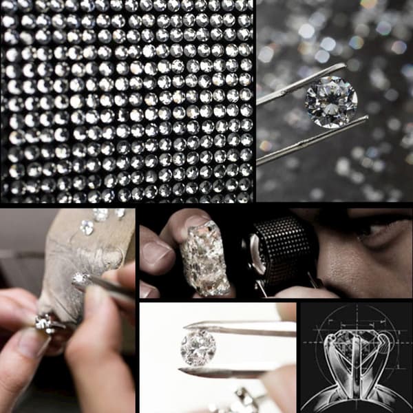 Bling Rhinestone Bil Bakspeil Krystall Biltilbehør